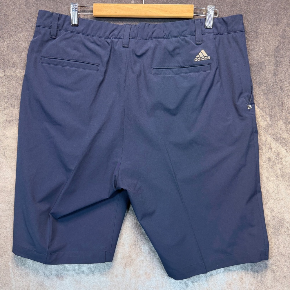 Adidas Golf Shorts Mens 38 Navy Blue Sport Performance Activewear Athleisure - Picture 2 of 8